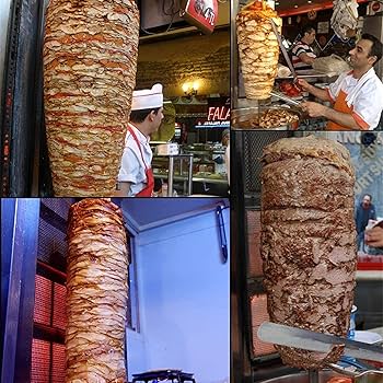 Amazon | 市販のプロパンドネルケバブマシン、自動回転垂直